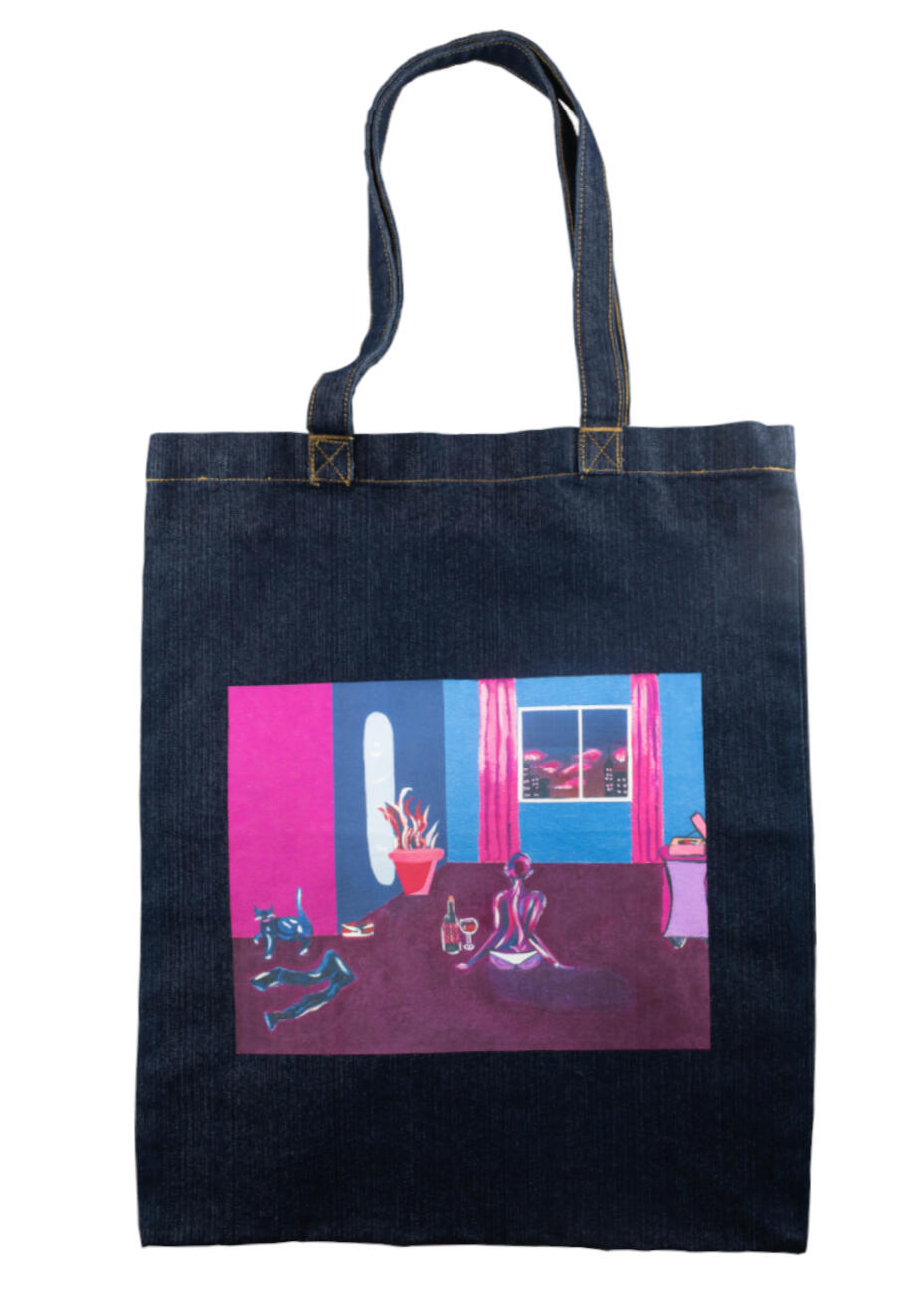 "I'm feeling brown & blue" 16x20in acrylic on canvas