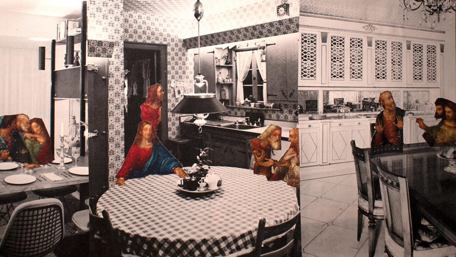 "I'm feeling brown & blue" 16x20in acrylic on canvas